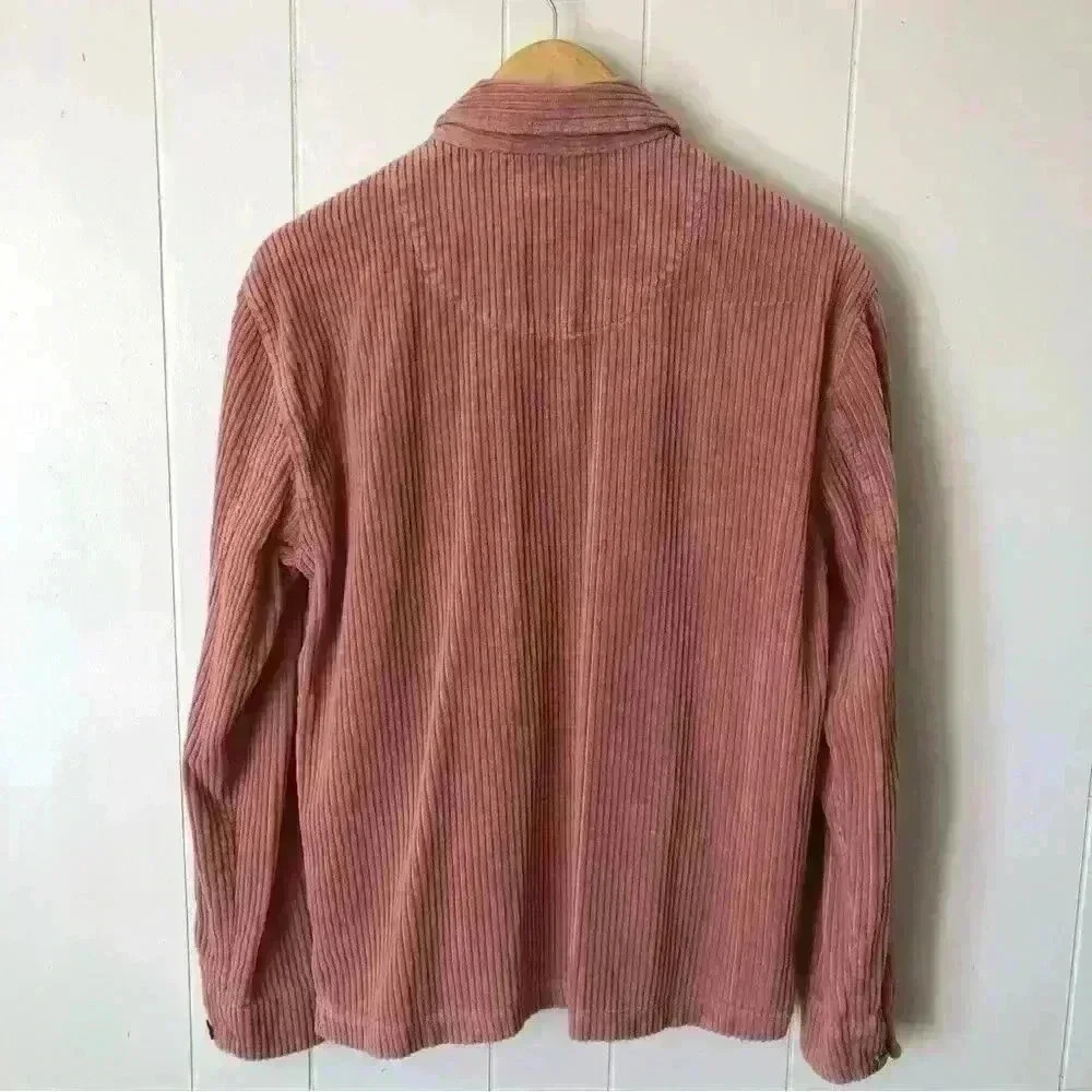 Urban Outfitters Ryder Corduroy Zip Up Cotton Shirt Jacket Size XS - Picture 13 of 14